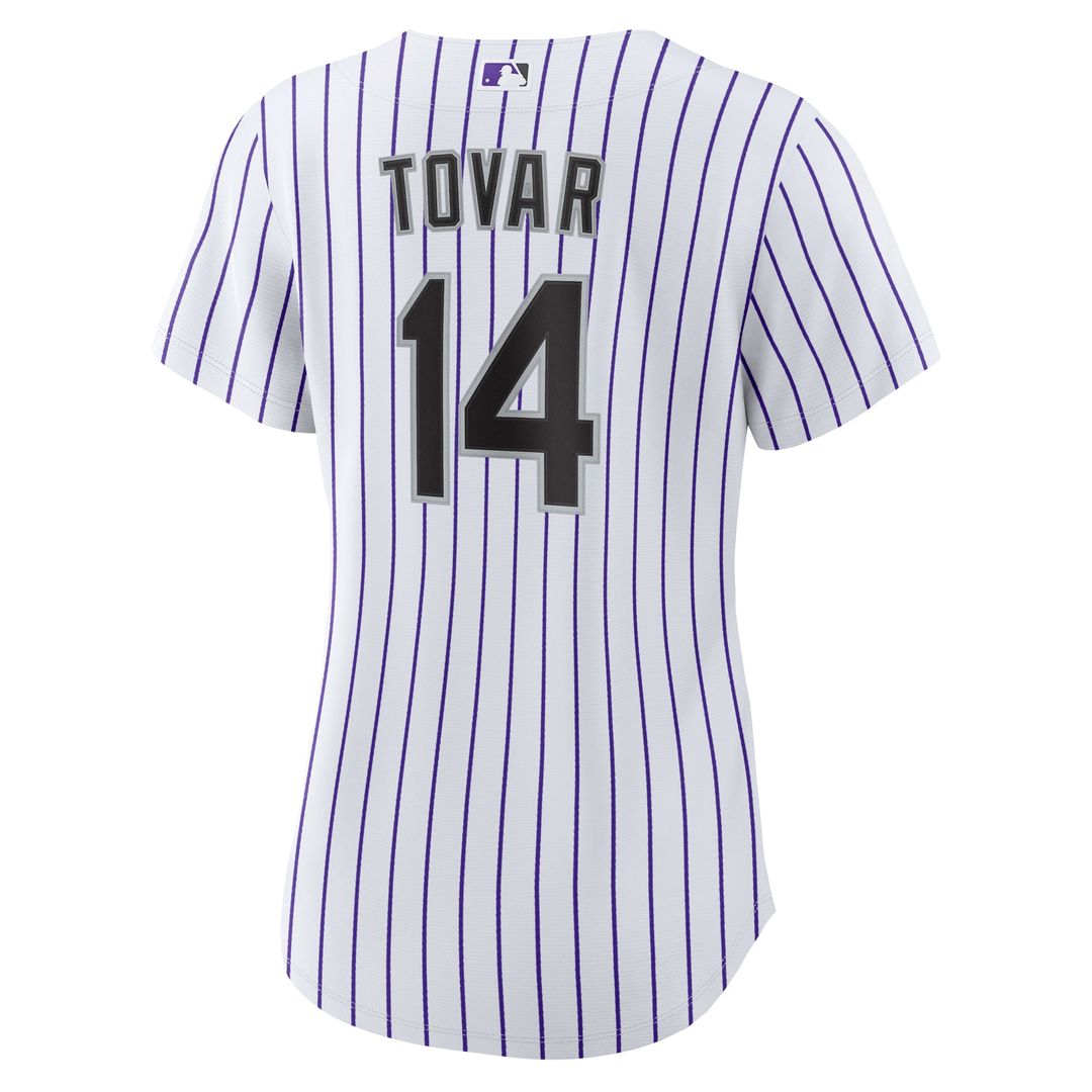 Ezequiel Tovar Colorado Rockies Women's Home Jersey - White