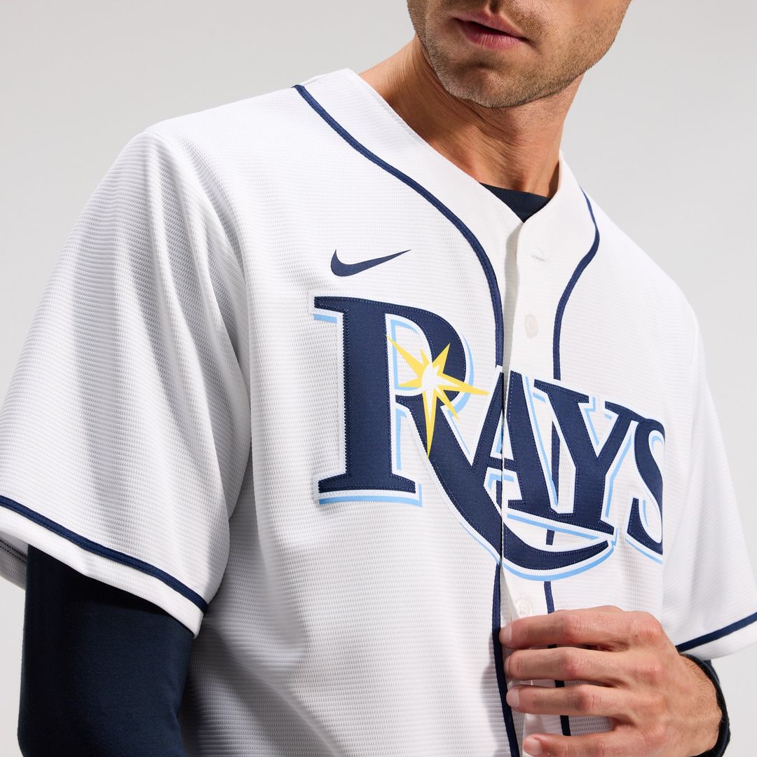 Yandy Díaz Tampa Bay Rays Home Jersey - White