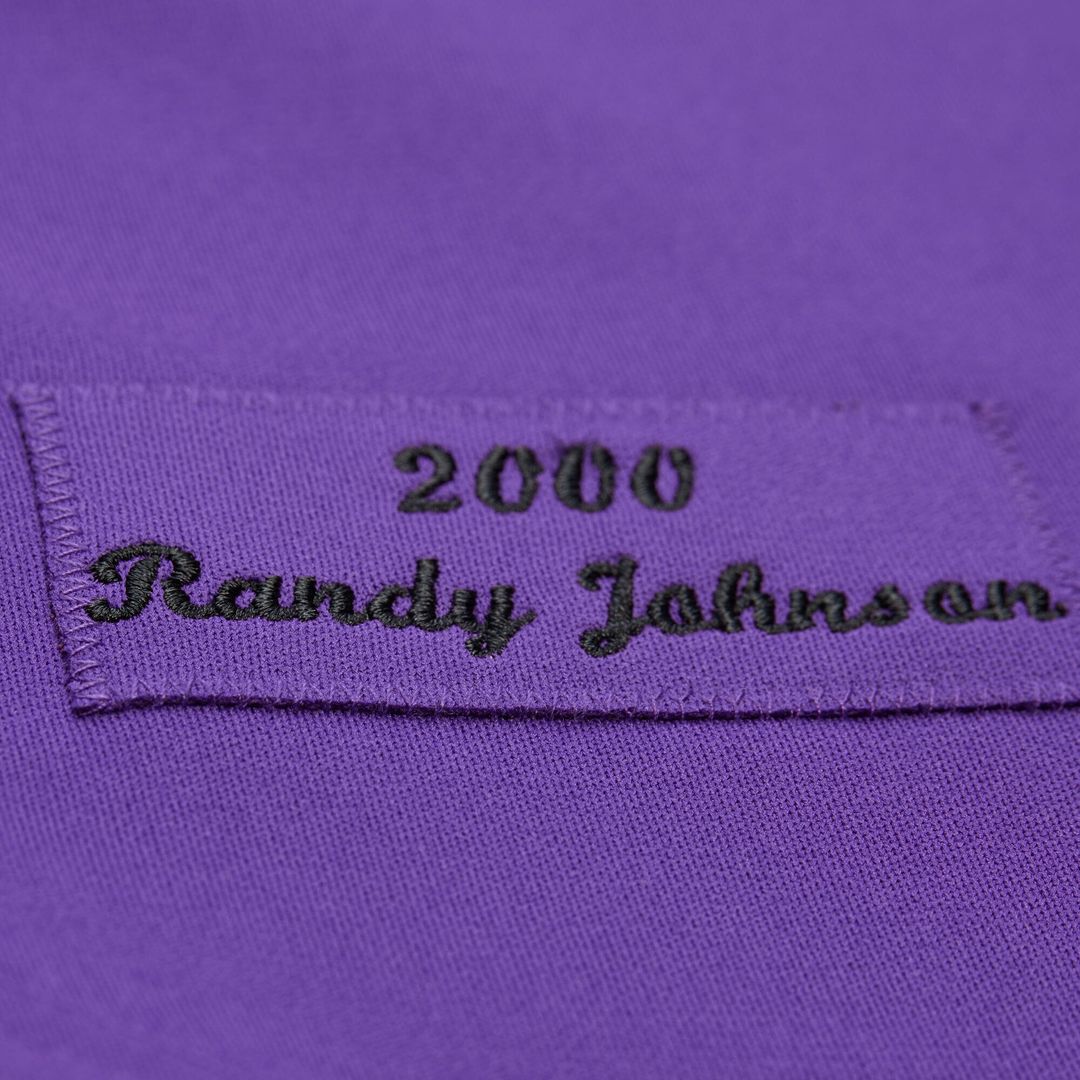 Randy Johnson Arizona Diamondbacks 2000 Throwback Jersey - Purple
