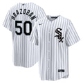 Huascar Brazoban Chicago White Sox Home Jersey - White