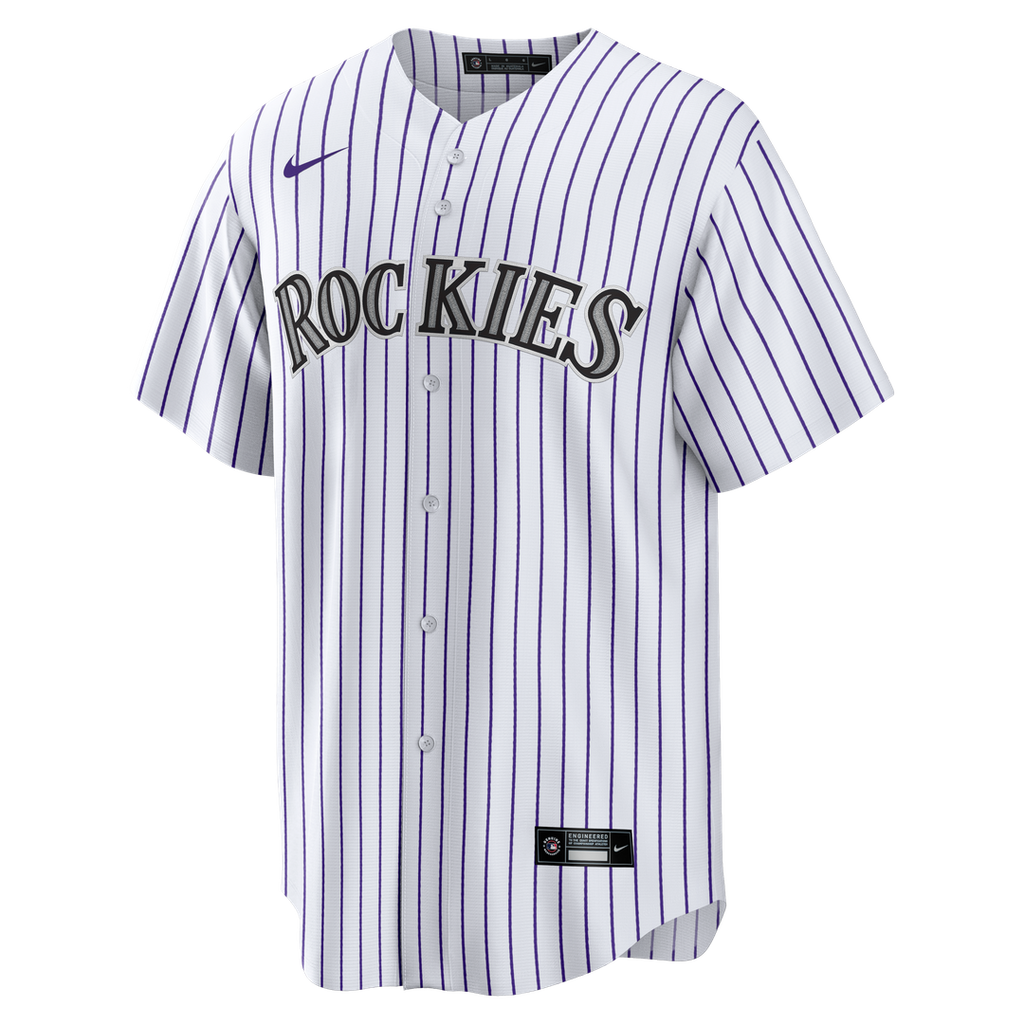 Todd Helton Colorado Rockies Home Retired Player Jersey - White