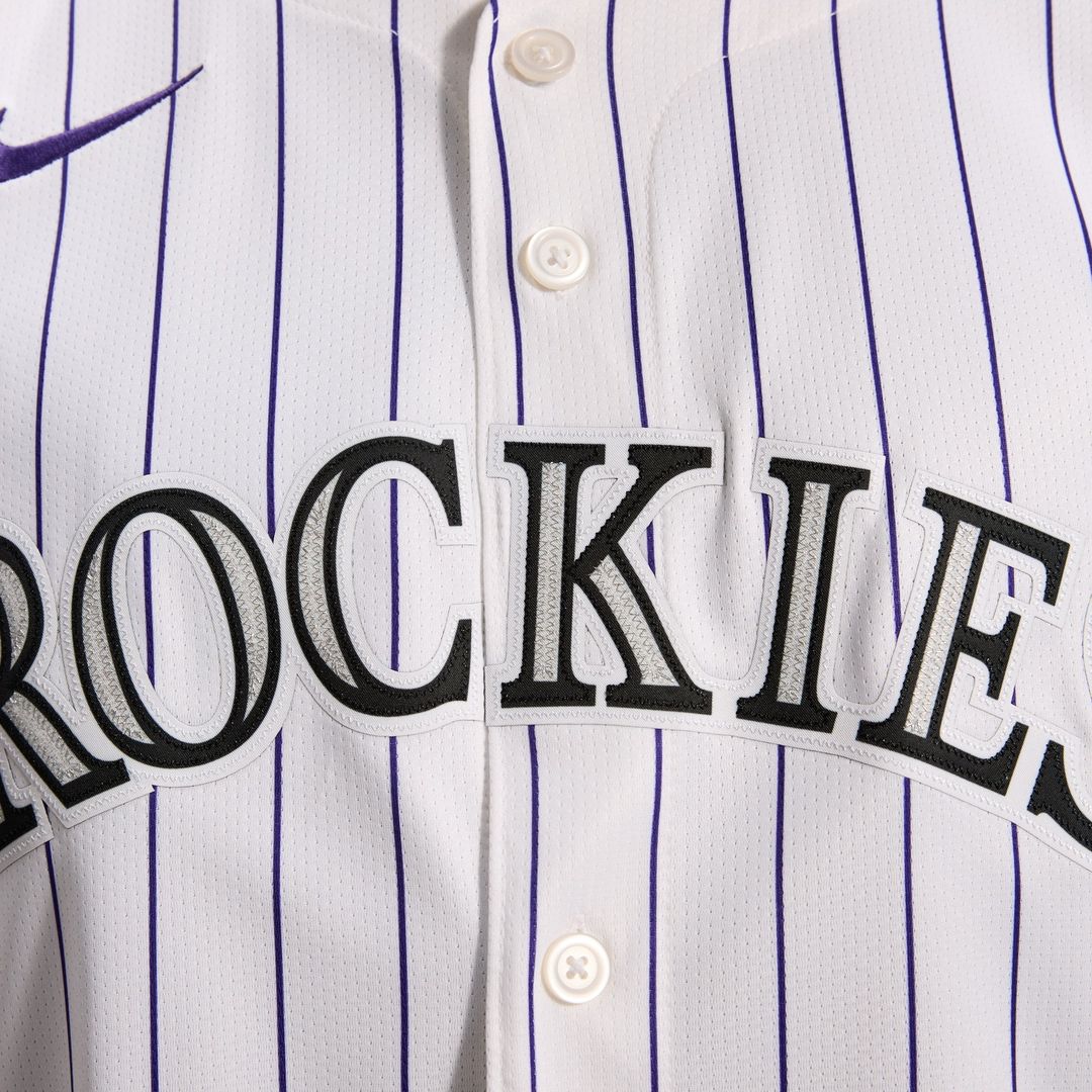 Colorado Rockies Home Jersey - White