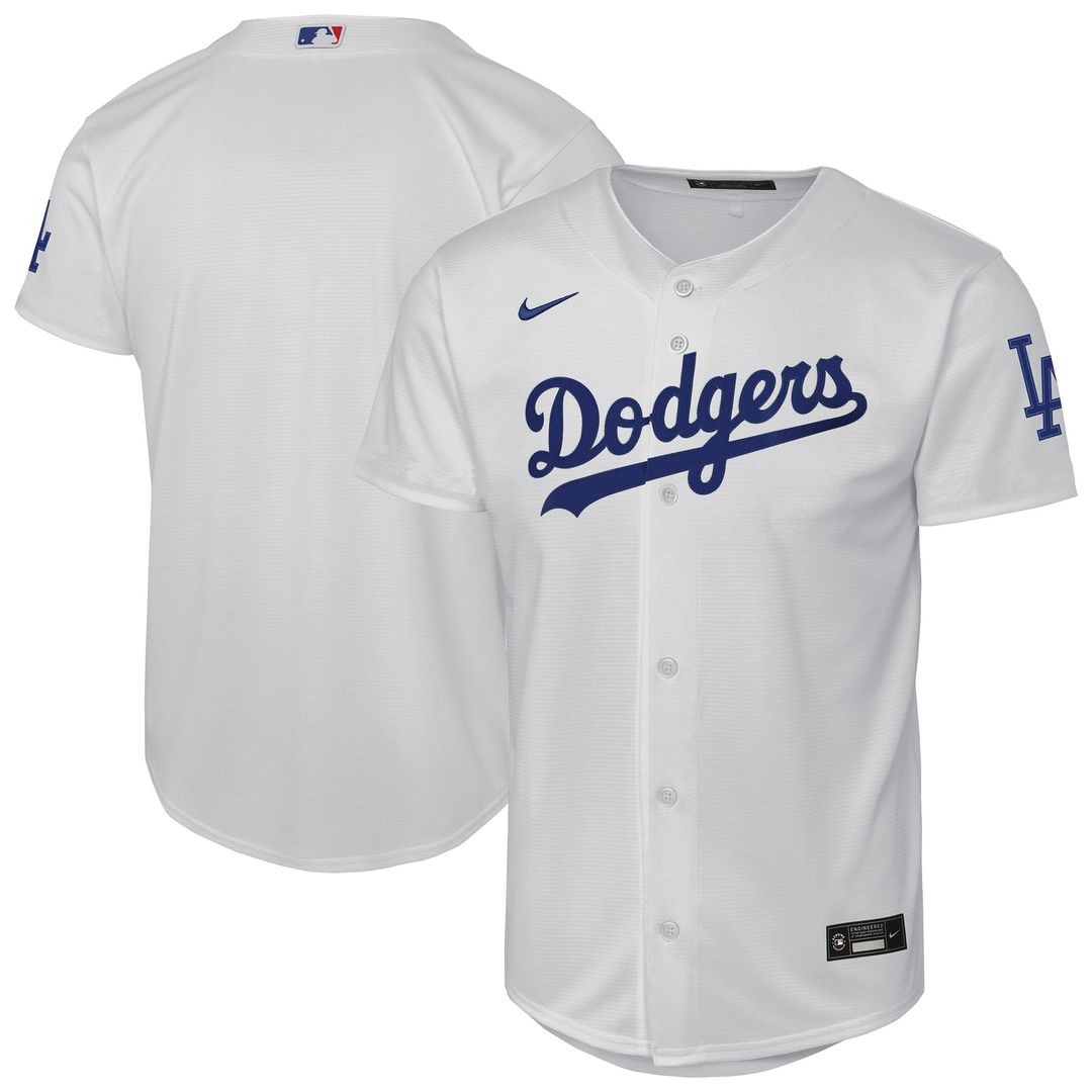 Los Angeles Dodgers Youth Alternate Jersey - Gray