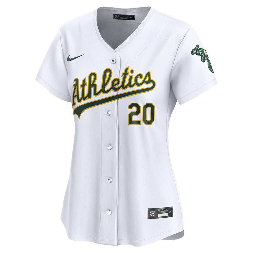 Zack Gelof Athletics Women's Home Jersey – White