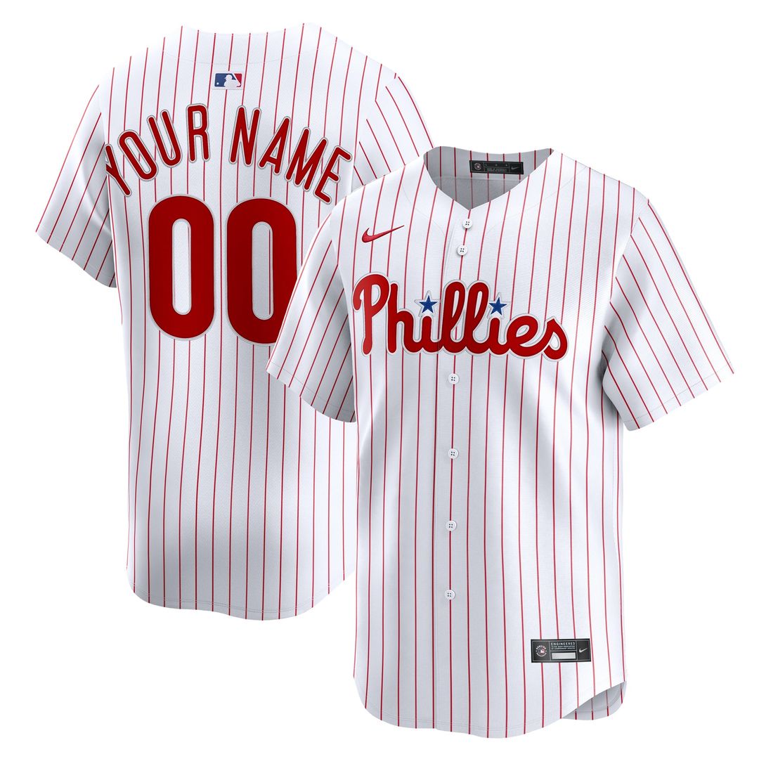 Philadelphia Phillies Home Limited Custom Jersey - White