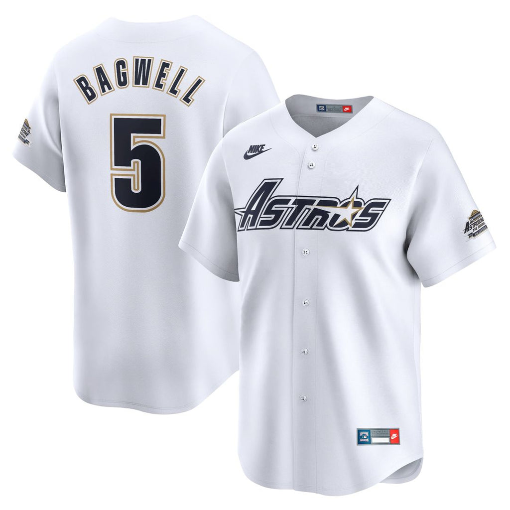 Jeff Bagwell Houston Astros Throwback Jersey - White
