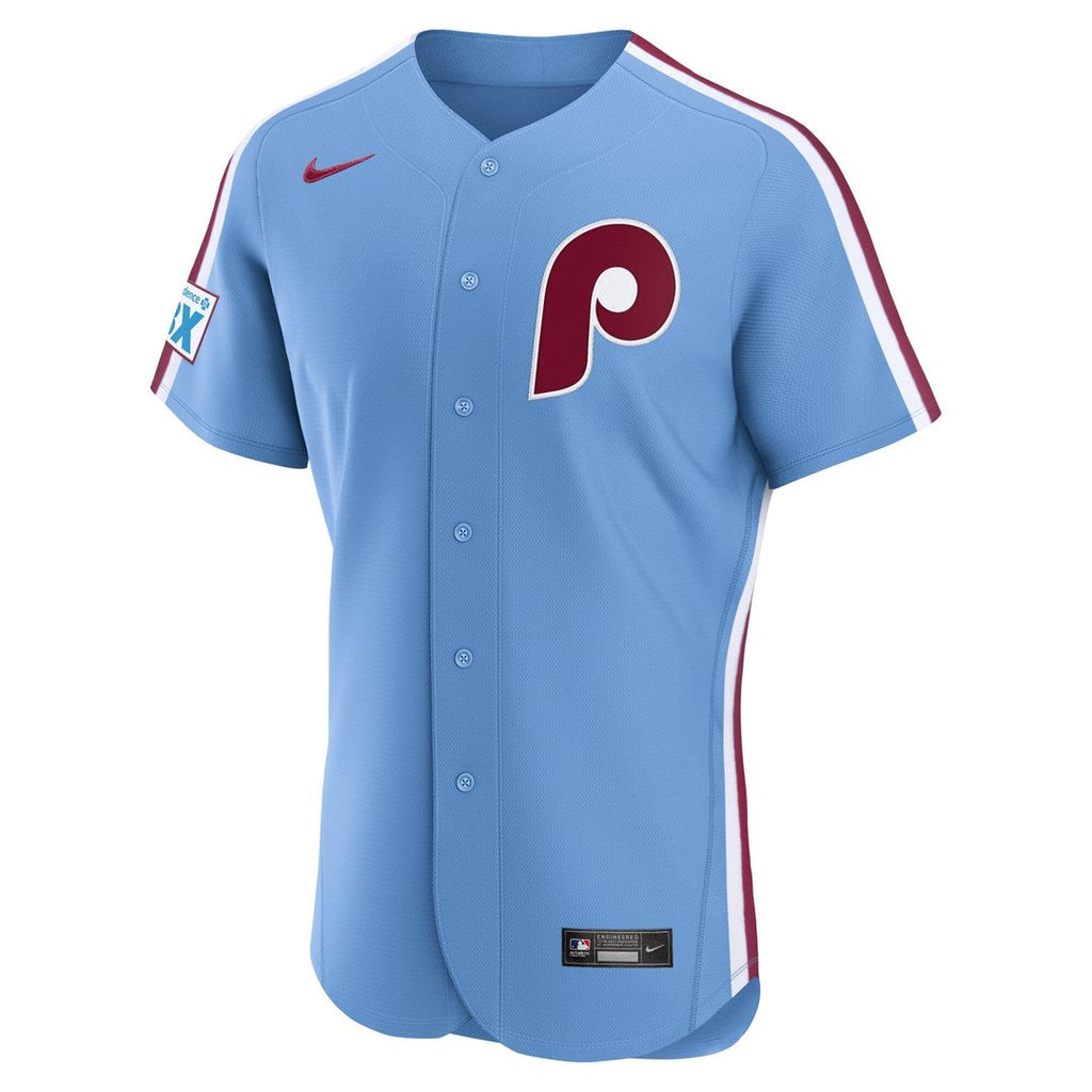Philadelphia Phillies Home Sponsor Patch Jersey - White