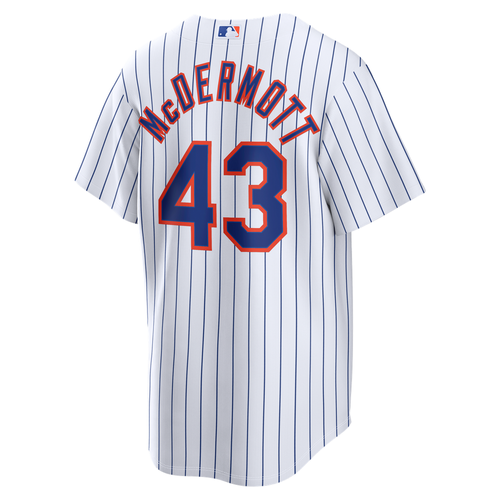 Chayce McDermott New York Mets Home Jersey - White