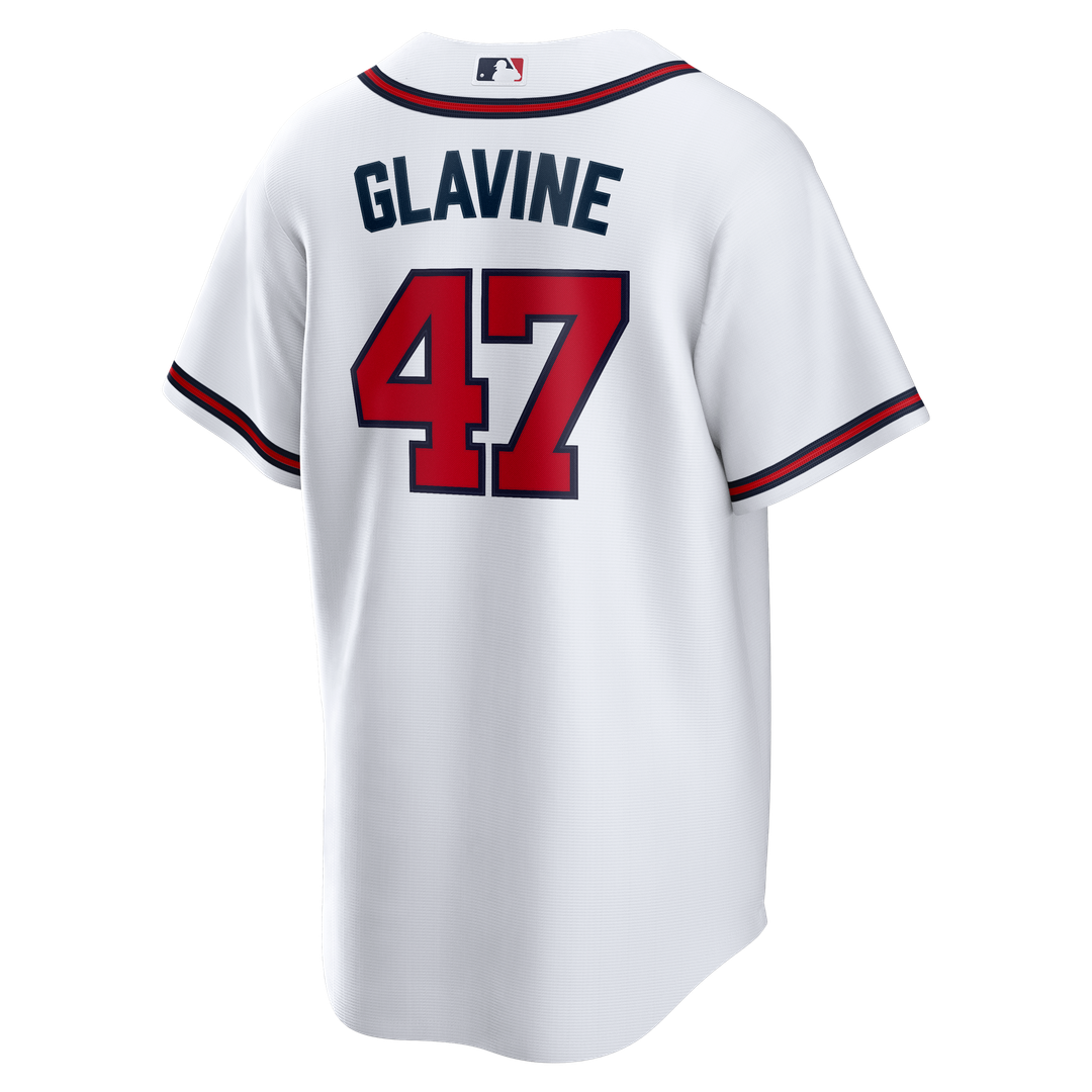 Tom Glavine Atlanta Braves Home Retired Player Jersey - White