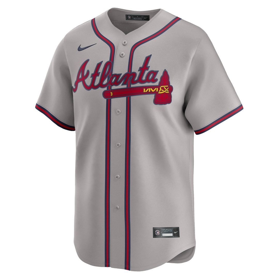 Matt Olson Atlanta Braves Road Jersey - Gray