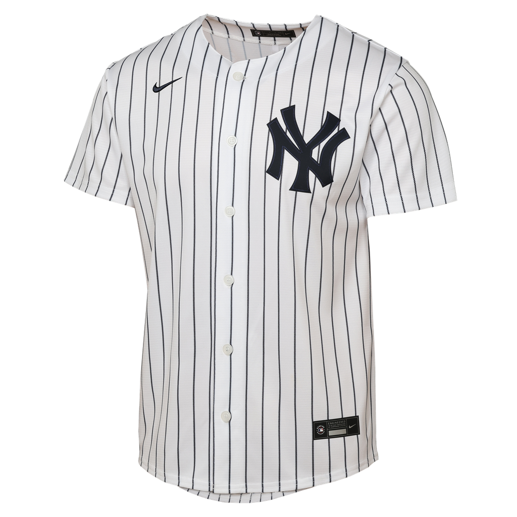 George Lombard Jr. New York Yankees Youth Home Jersey - White