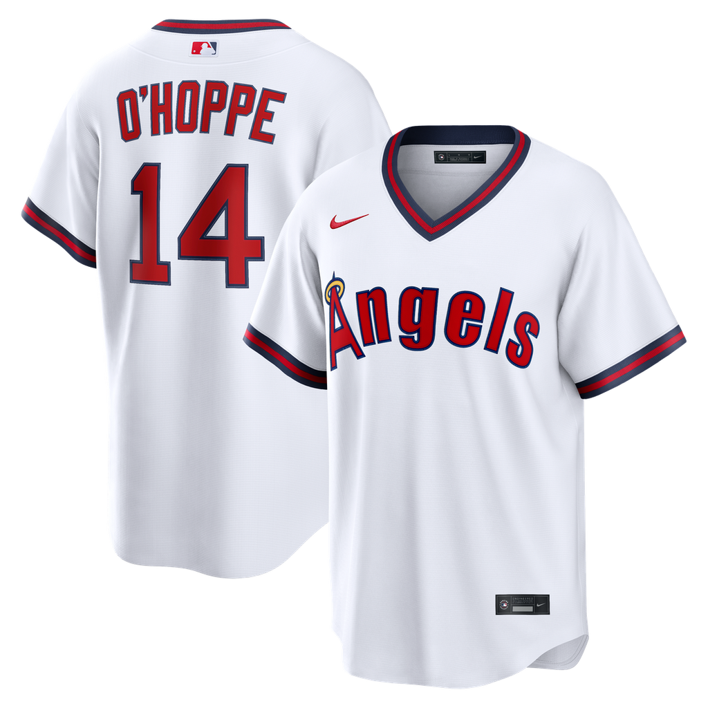 Logan O'Hoppe Los Angeles Angels Alternate Jersey - White