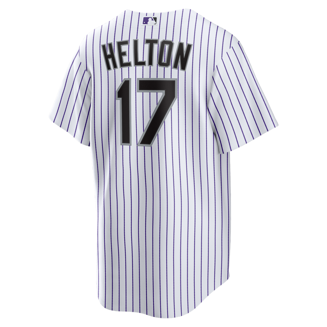 Todd Helton Colorado Rockies Home Retired Player Jersey - White