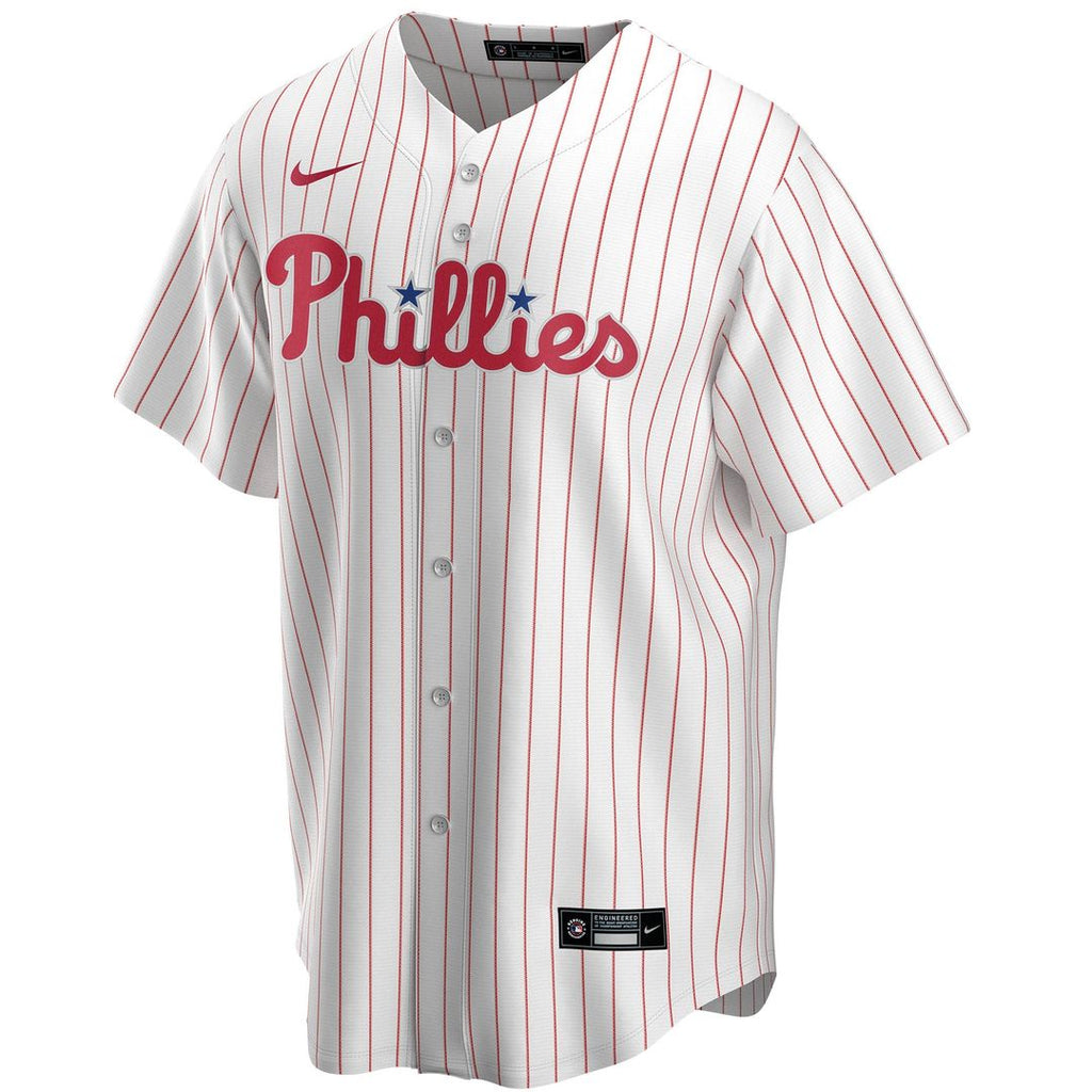 Philadelphia Phillies Home Replica Custom Jersey - White