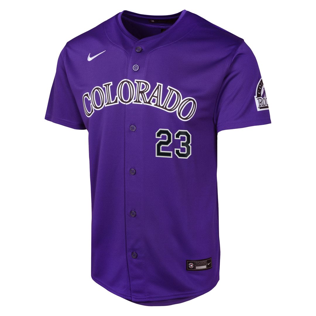 Kris Bryant Colorado Rockies Youth Home Jersey - White