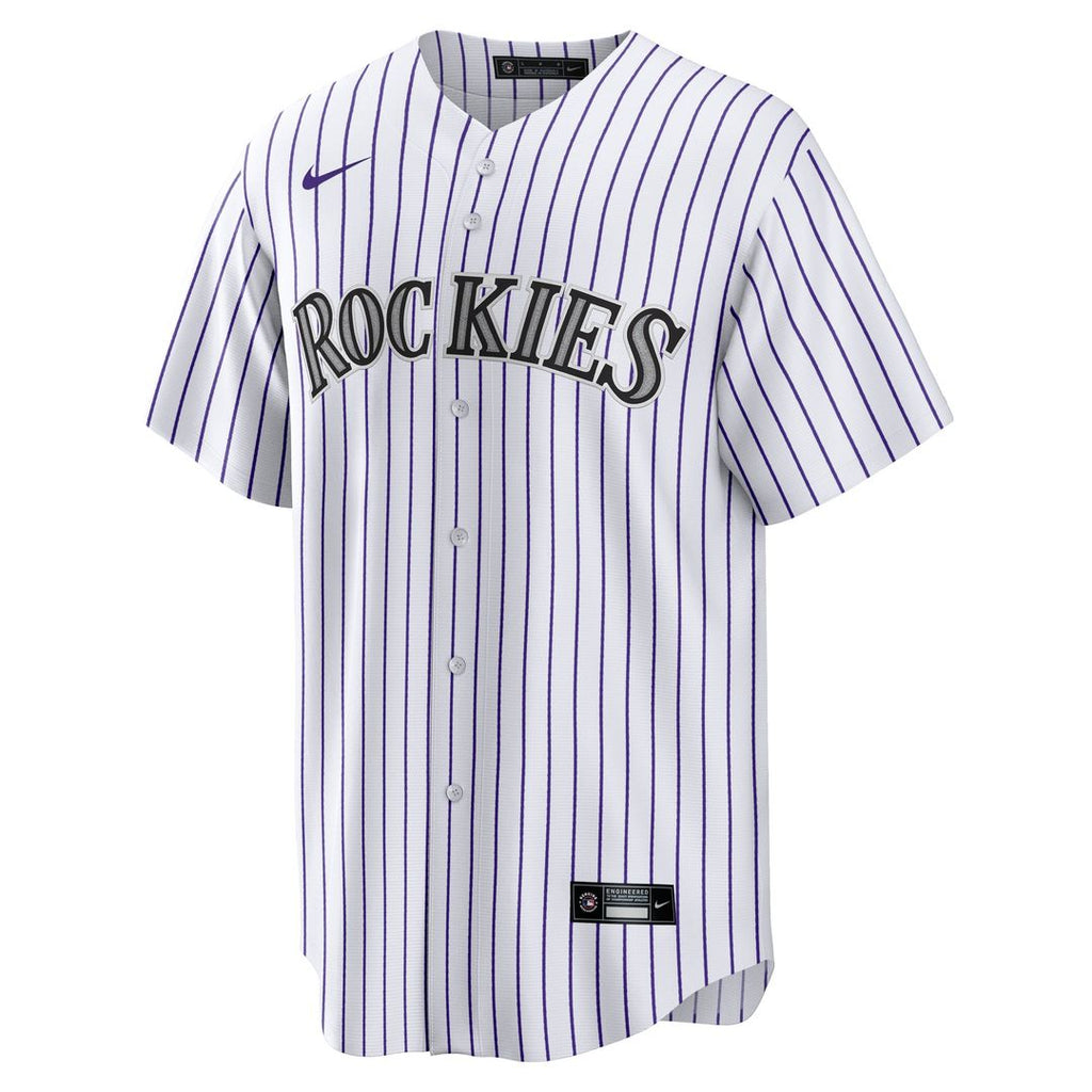 Beck Colorado Rockies Home Jersey - White
