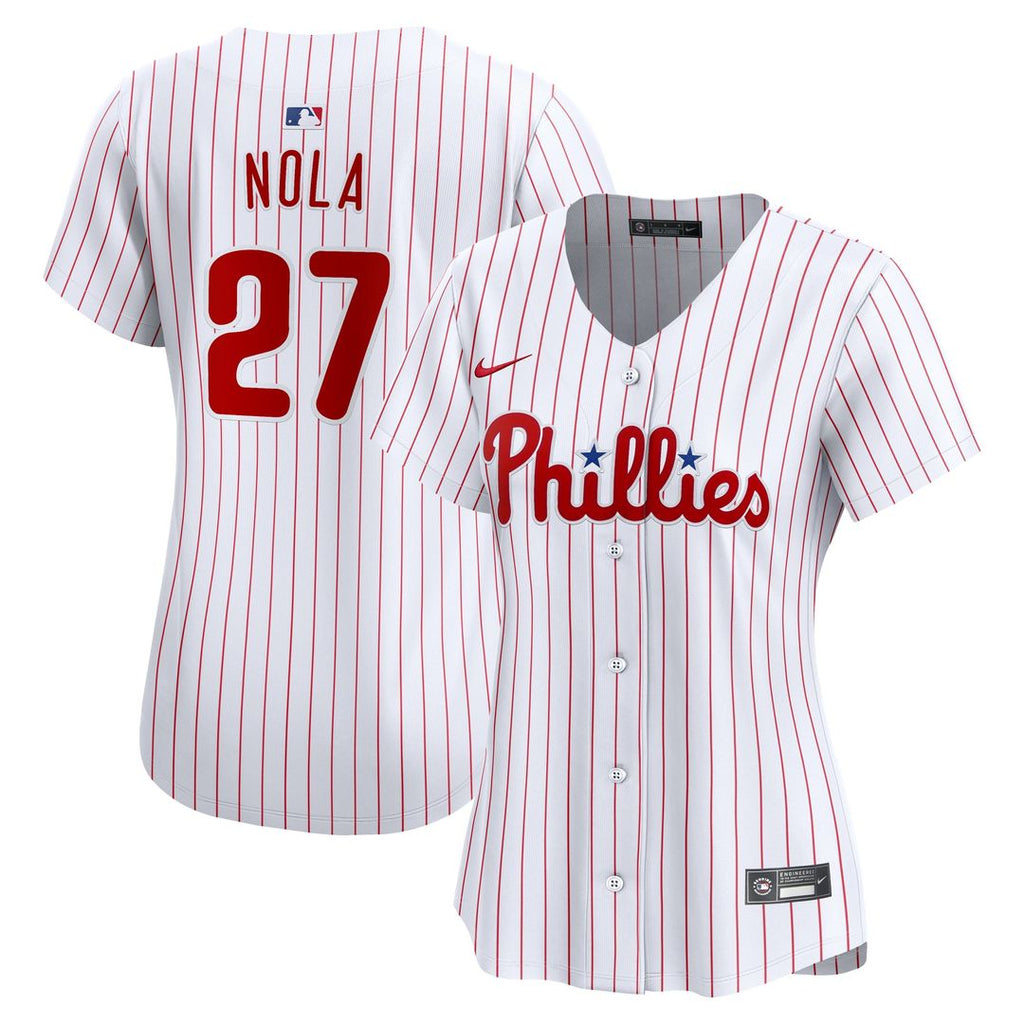 Aaron Nola Philadelphia Phillies Women's Home Jersey - White