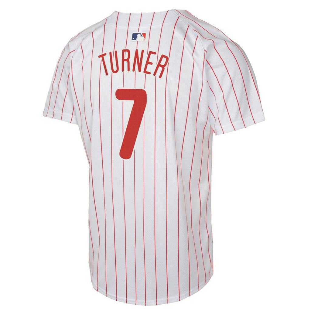 Trea Turner Philadelphia Phillies Youth Home Jersey - White