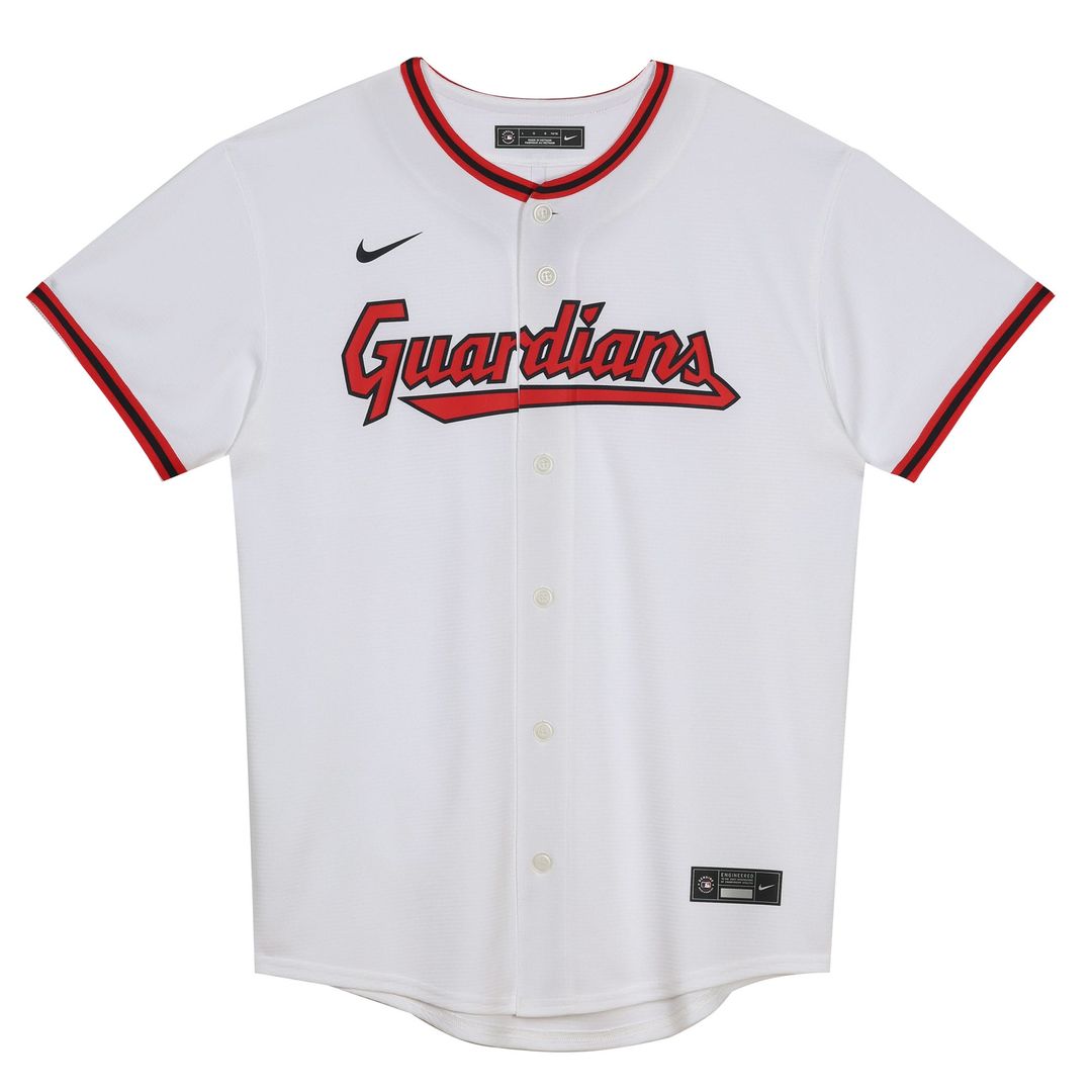Cleveland Guardians Preschool Home Blank Jersey - White