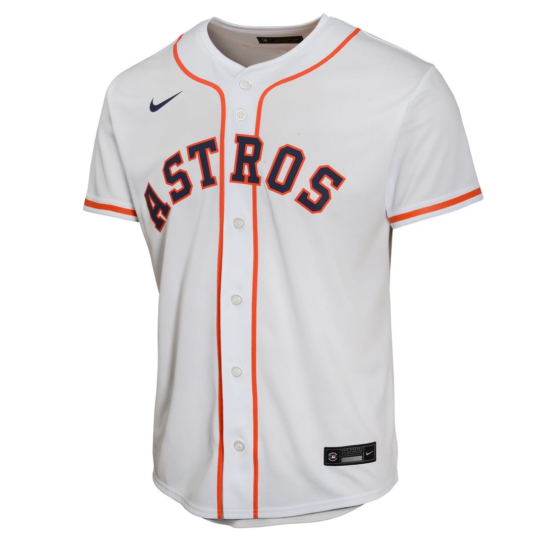 Houston Astros Youth Home Jersey - White