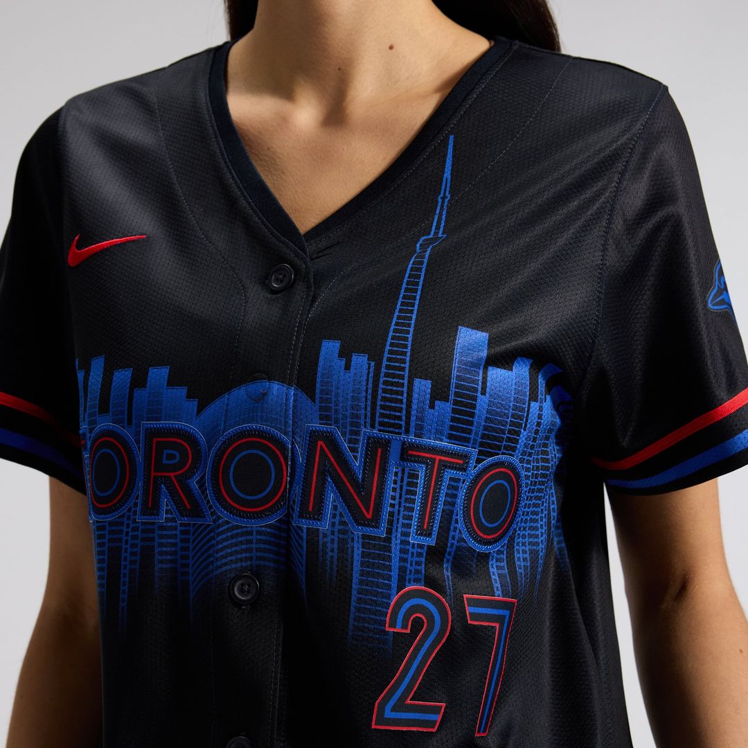 Vladimir Guerrero Jr. Toronto Blue Jays Women's 2024 Jersey - Navy